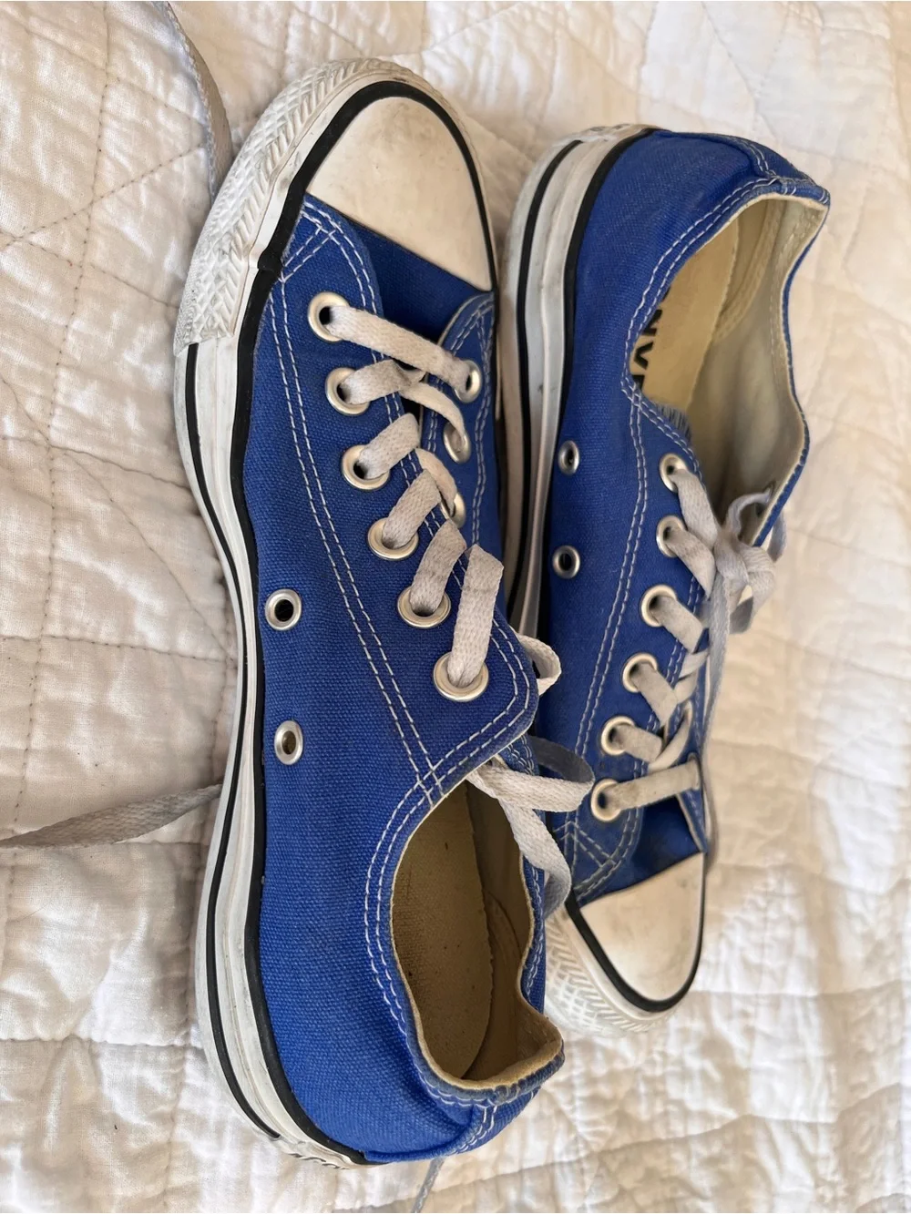 Converse Chuck Taylor Low Tops Royal Blue Canvas All  Star Wm 7 Men’s 5 - Picture 3 of 5